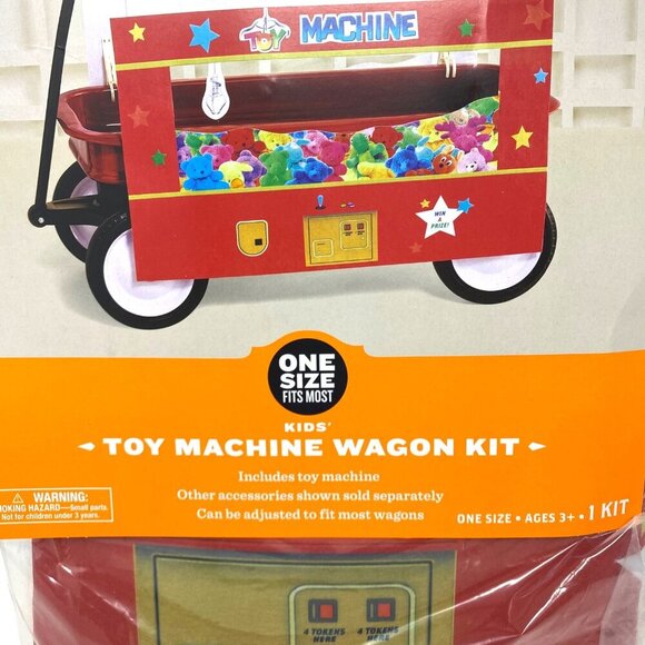Target Hyde & Eek Halloween Costume Wagon Kit TOY MACHINE Claw Game Printed Felt - Picture 4 of 7